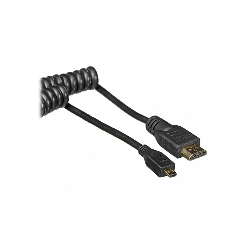 Atomos Coiled Micro-HDMI to HDMI Cable - ATOMCAB015