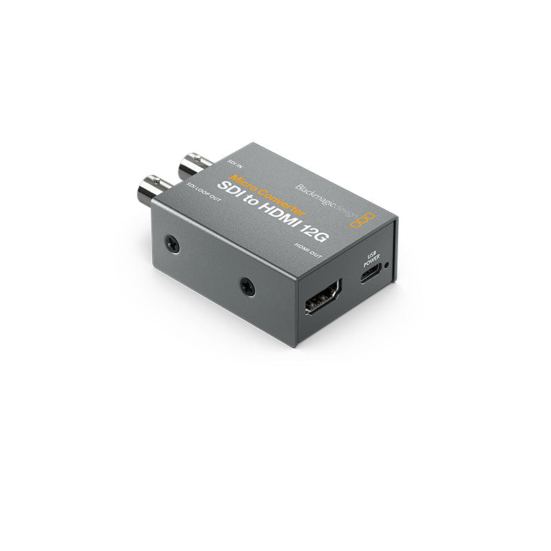 Blackmagic Micro Converter SDI naar HDMI 12G excl. PSU