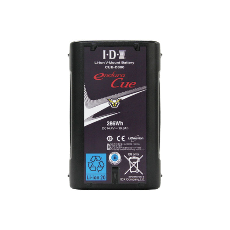 IDX CUE-D300 286Wh V-Mount battery