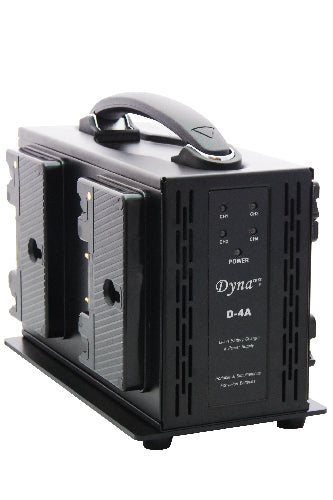 Dynacore D-4A 4 channel charger Gold-Mount