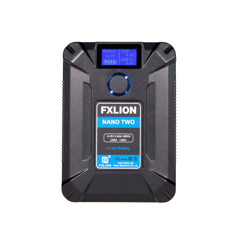 FXLion Nano Two – 14.8V / 98Wh V-Mount Battery