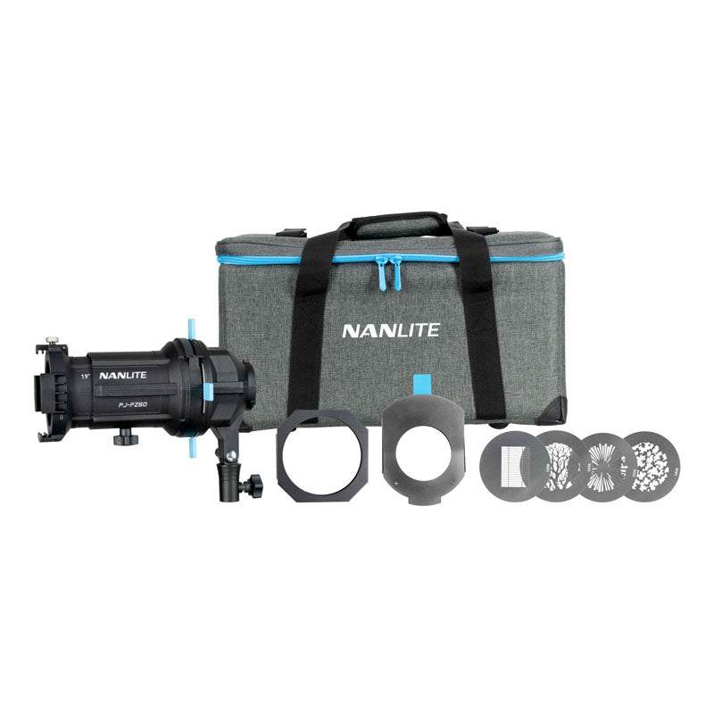 Nanlite Projection Attachment mount for FZ-60 (w/ 19 degree lens)