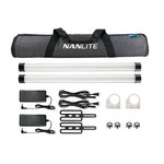 Nanlite Pavotube II 15X dual kit (w/ battery)
