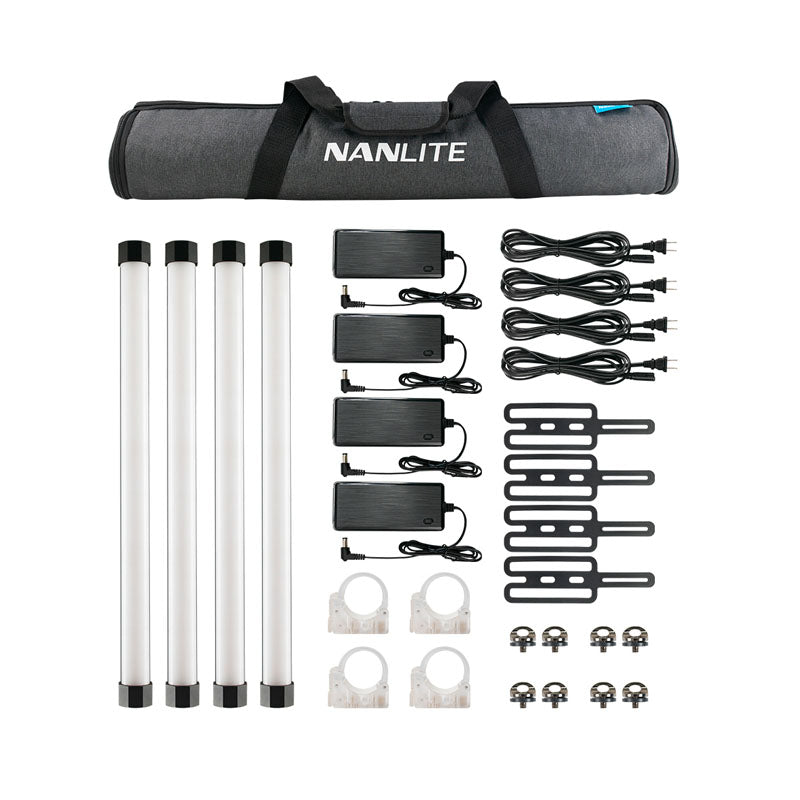 Nanlite Pavotube II 15X quad kit (w/ battery)