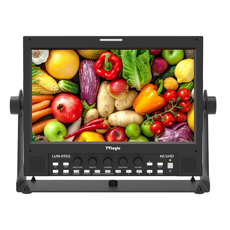 TVLogic LUM-095G 9" 4K Input-Ready Monitor