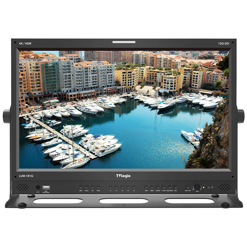 TVLogic LUM-181G 18.5" 4K Input-Ready Monitor