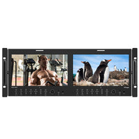TVLogic RKM-290A Dual 9” LCD Rack Monitor