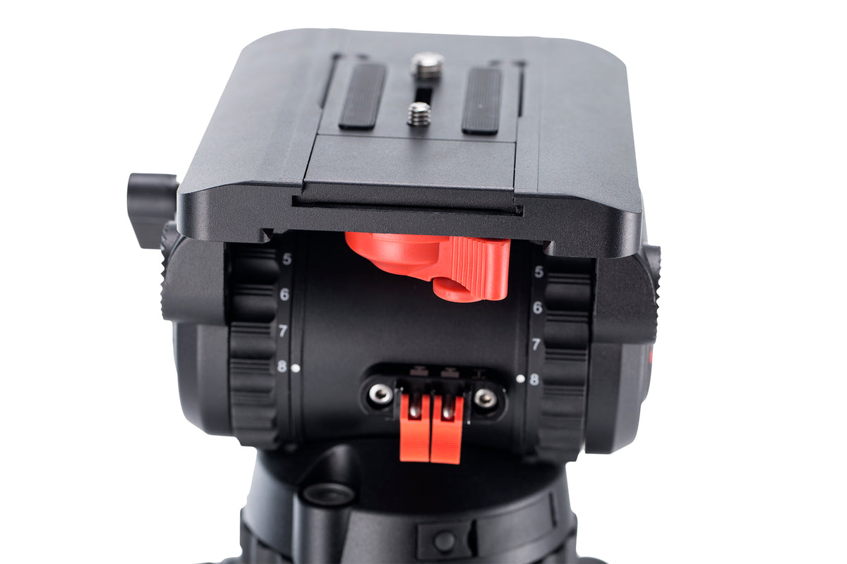 Camgear V20S Carbon Fiber Tripod Systeem met Ground Spreader