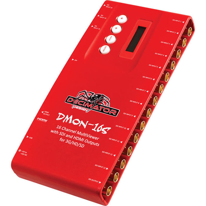 Decimator DMON-16S 16-Kanaals Multiviewer