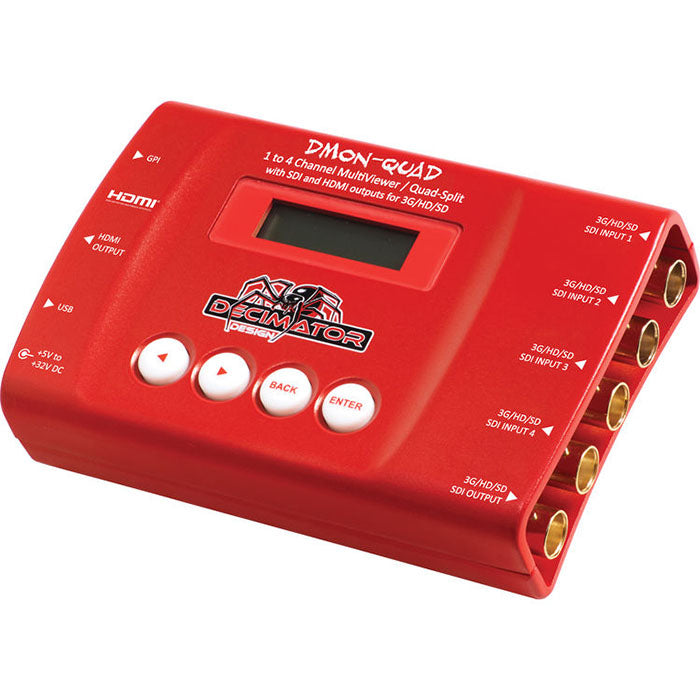 Decimator DMON-QUAD Multiviewer