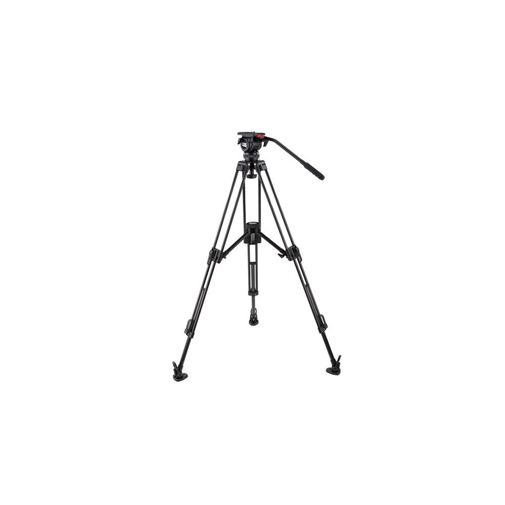Camgear DV6P Carbon Fiber Tripod Systeem met Mid-level Spreader