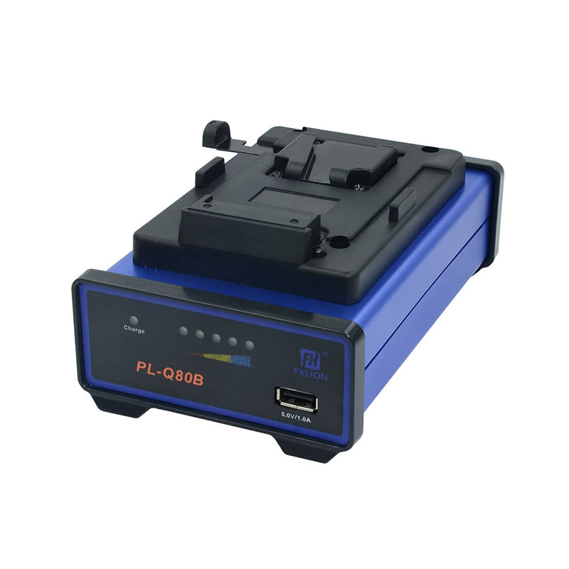 FXLion PL-Q80B V-mount Acculader
