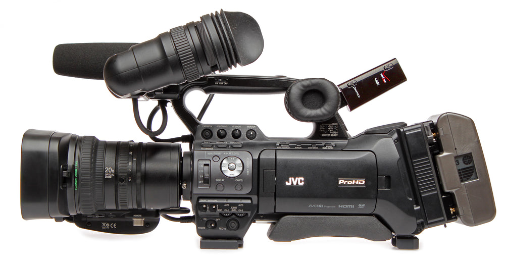 JVC GY-HM850-XT20 Live Streaming ENG HD Schouder Camcorder