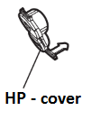 Sony PXW-Z150 Headphones cover - afdekkapje