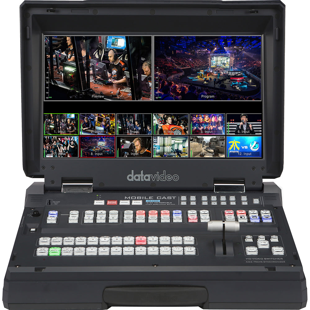 Datavideo HS-3200 HD 12-Channel HD Portable Video Streaming Studio