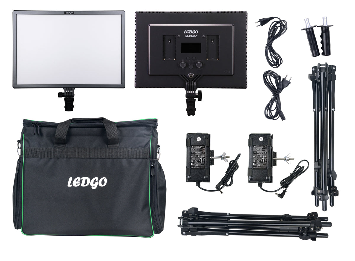 Ledgo LG-E268CII Bi-Color 2 LED Light Kit