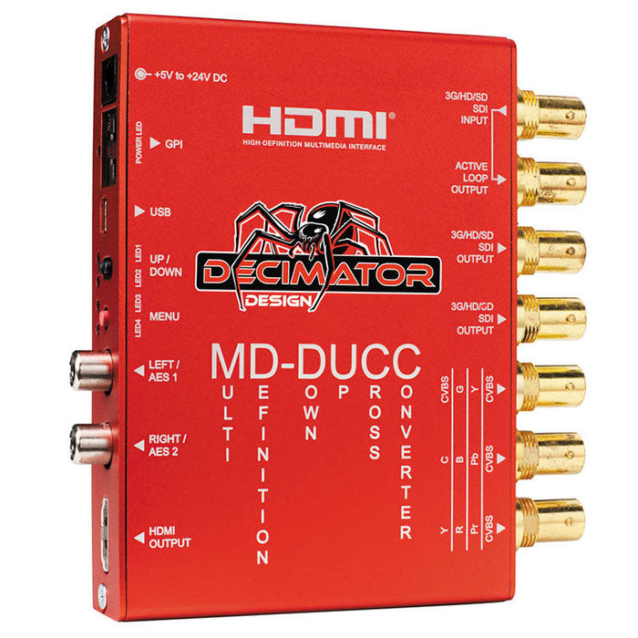 Decimator MD-DUCC Multi-Definition Down Up Cross Converter