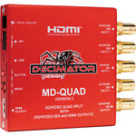 Decimator MD-QUAD V3 1-tot-4-Kanaals Multiviewer / Multiplexer