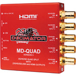 Decimator MD-QUAD V3 1-tot-4-Kanaals Multiviewer / Multiplexer