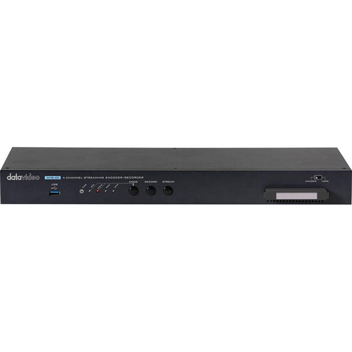 Datavideo NVS-40 4 Channel Streaming Encoder/ Recorder