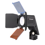 JVC S-2070 LED Camera Licht met SSL-JVC50 DV Plate en D-Tap naar DC Kabel