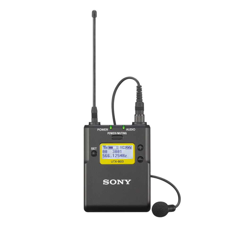 Sony UTX-B40/K33 UWP-D bodypack transmitter