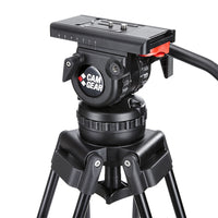 Camgear V10 Aluminium Tripod Systeem met Ground Spreader