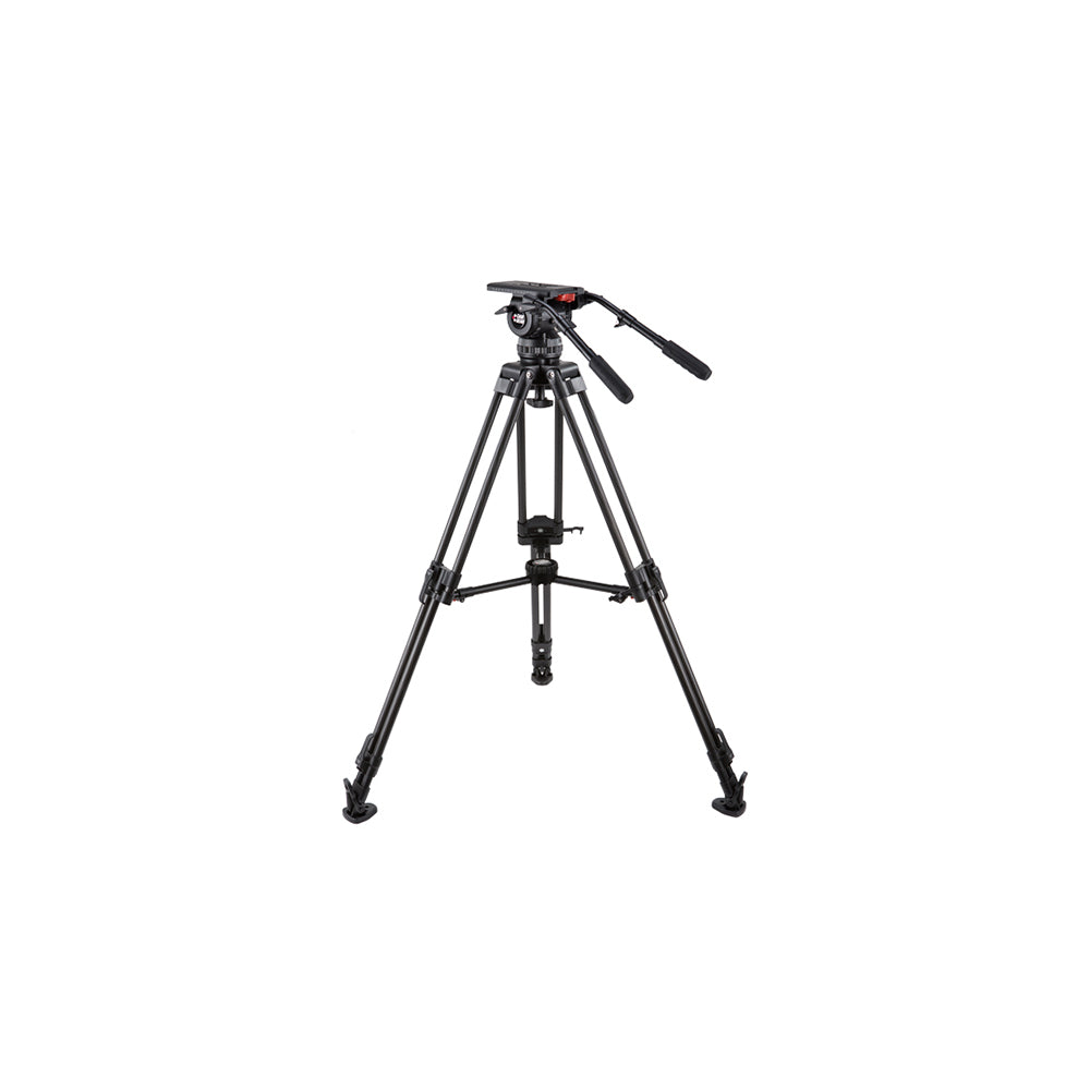 Camgear V25P Carbon Fiber EFP Tripod Systeem met Mid-level Spreader
