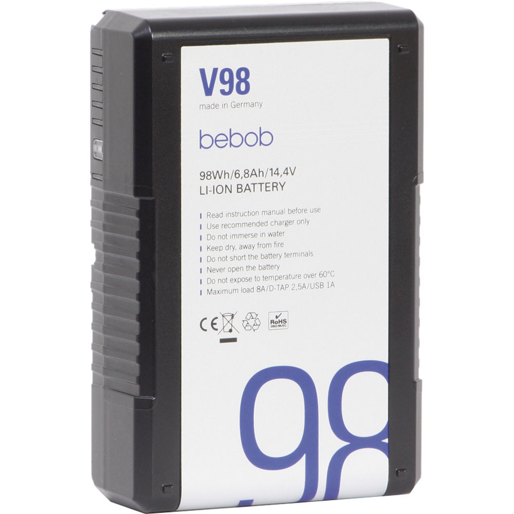 Bebob V98 V-Mount Lithium-Ion Accu